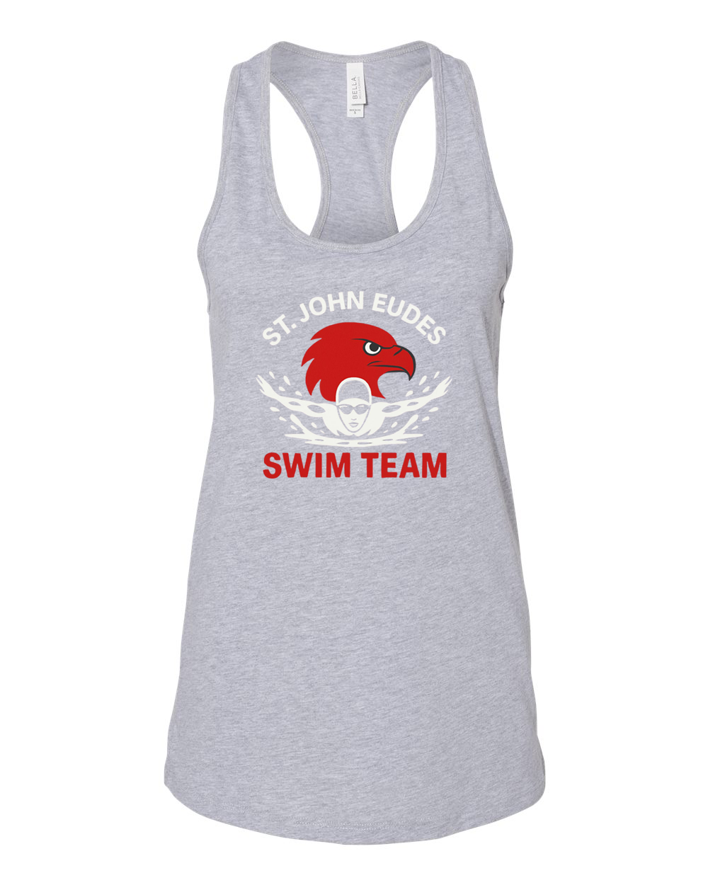 Swim Team Logo Racerback Tank Top